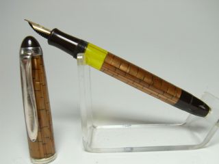 Vintage 1950´s Pistonfiller Fountain Pen 14ct Flexy M Nib