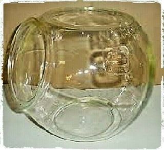 Vintage Glass National Biscuit Company (nabisco) Countertop Display Jar