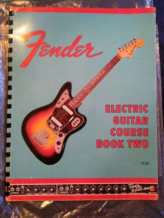 Vintage 1966 Fender Electric Guitar Course,  Book Two,