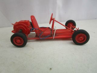 Vintage Plastic Battery Operated Toy Go Kart C.  1960 