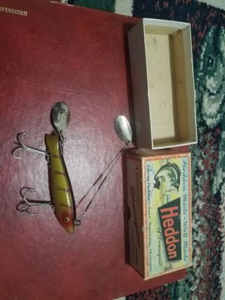 Vintage Heddon Dowagiac Spook Fishing Lure,  9100l,
