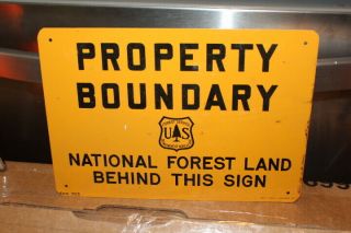 Property Boundary Us Forest Hunting Fishing 1950 