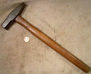 Vintage 1 Lb Cross Peen Hammer Old Metal Tool Read