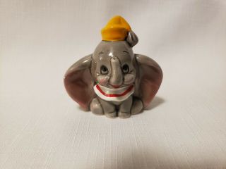 Vintage Walt Disney Productions Dumbo 2 " Porcelain Figurine