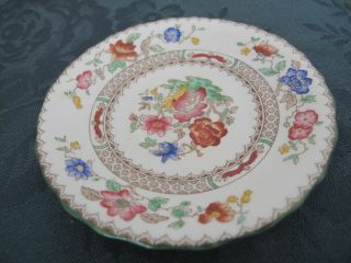 SET OF 6 VINTAGE SPODE CHINESE ROSE ESPRESSO CUPS AND SAUCERS C.  1930`s 4