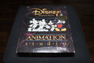Disney The Animation Studio Vintage Dos Windows Ibm Pc Software Complete