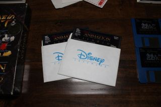 Disney The Animation Studio Vintage DOS Windows IBM PC Software Complete 4