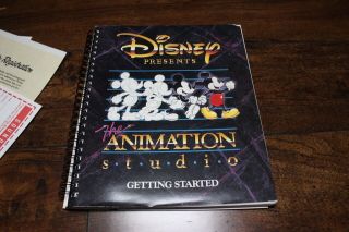 Disney The Animation Studio Vintage DOS Windows IBM PC Software Complete 6