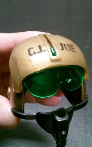 Vintage 1970 GI Joe Test Pilot Freefall Helmet and O2 mask - 2