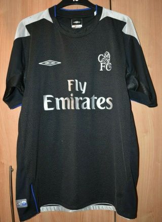 Umbro Vintage Chelsea Away Shirt 2004/05 Lampard 8 Size On Tag Uk Med 40 "