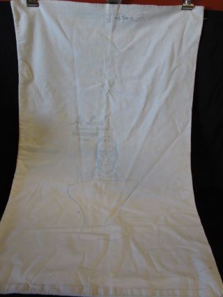 Vintage 1940s Cloth Bag Advertising Invented Healthier Diaper Curity Doctor