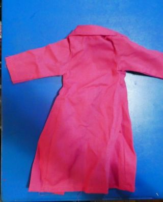 Vintage Ideal Crissy Doll or Clone Hot Pink Maxi Coat 2