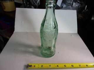 Vintage Coca - Cola Glass Bottle 6 Fl.  Oz.  Marked Burlington Nc