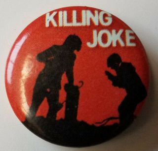 Killing Joke Pop Pinback Button Badge Vintage 80 