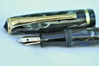Vintage Burnhan No 51 - Fountain Pen - Uk - C1956 -