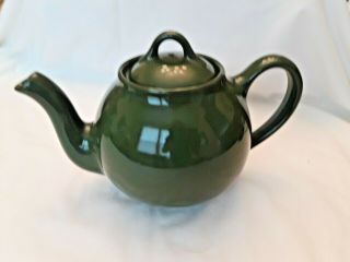 Vintage Green Lipton Teapot