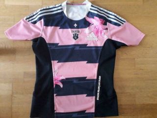 Stade Francais Paris France Vintage Rugby Shirt Adidas Size M Jersey