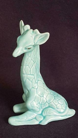 Very Rare Mid - 20th Century Vintage Sylvac Giraffe (pale Blue) Mould Number 2912