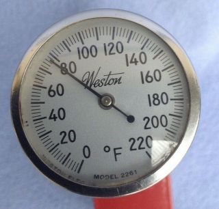 Vintage Weston Darkroom Thermometer Model 2261