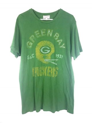 Junk Food Originals Of California Green Bay Packers T Shirt Size Medium Vintage