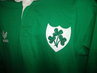 Vintage Adidas Ireland l980 ' s Rugby shirt 3