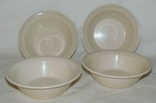 Vintage Set Of 4 Corelle Spring Pond Soup Or Cereal Bowls