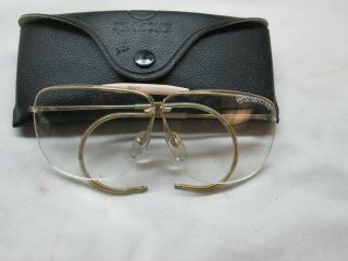 Vintage Simmons Clear Shooting Sporting Glasses With Case