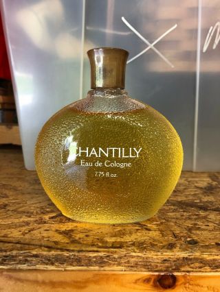 Vtg Chantilly Fragrance Eau De Cologne 7.  75 Fl Oz Perfume Bottle Houbigant