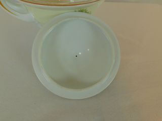 Vintage Noritake Nippon Toki Kaisha China floral sugar bowl with lid 5