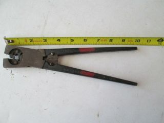 Vintage Rajah Spark Plug Wire Crimper Cutter Stripper Plier Tool Old School