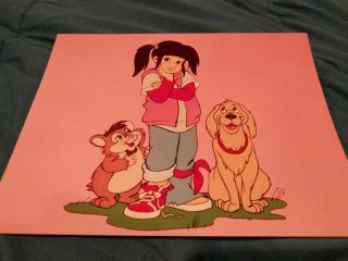 Vintage Nbc Punky Brewster 8x10 Promo Picture 1986