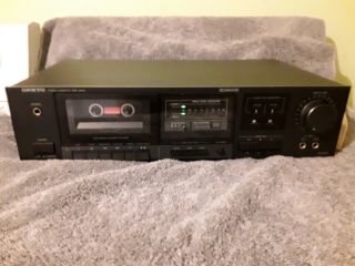 Vintage Onkyo Stereo Cassette Tape Deck Model Ta - 2017