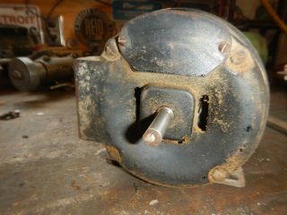EARLY VINTAGE DELTA DUAL SHAFT ELECTRIC MOTOR FOR WOODWORKING MACHINES 1 PHASE 5