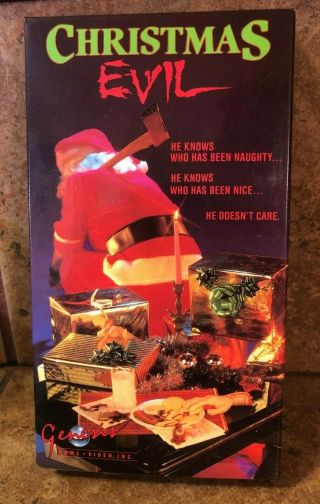 Christmas Evil (vhs) Vintage 1980 