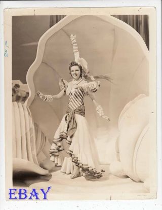 Judy Garland Ziegfeld Girl Vintage Photo