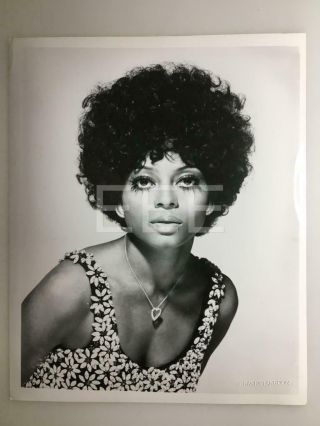 Diana Ross Vintage Photo By Harry Langdon 97p