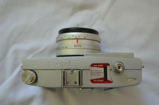 Petri Hi - Lite Camera Vintage 60s 35mm Kuribayashi Rangefinder with Leather Case 4