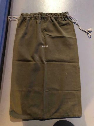 Vintage 1960s Boy Scouts Bsa Draw String Bag Equipment Bags Backpack Sack