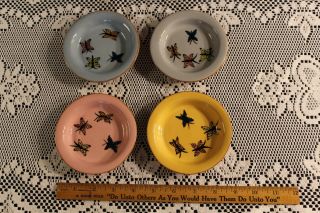 Vintage 35 Piece Butterfly Pottery Dish Set 4