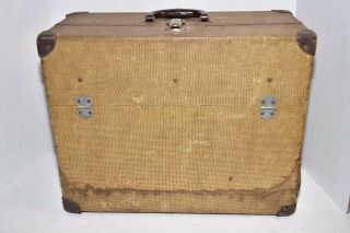 National Union Vintage Radio Tv Vacuum Tube Valve Caddy Service Carrying Case
