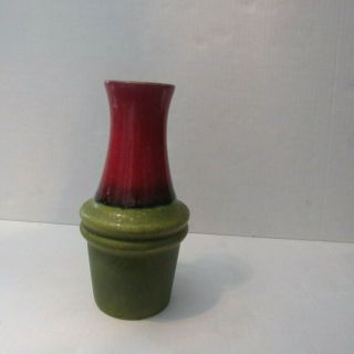 West German Pottery Vase Fat Lava Retro Vtg Scheurich Keramik 209 - 18 4