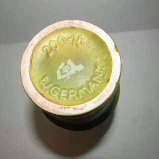 West German Pottery Vase Fat Lava Retro Vtg Scheurich Keramik 209 - 18 5