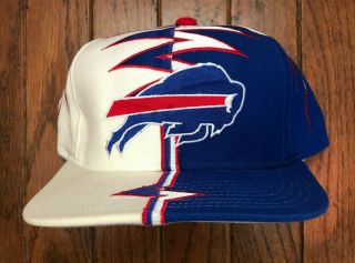 Vintage Buffalo Bills Starter Shockwave Nfl Snapback Hat Baseball Cap