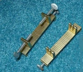 Vintage Slot Car Adjust - O - Jig Russkit Metal Parts W/screws