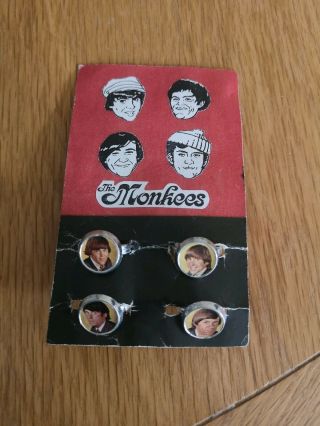 Vintage The Monkees Ring Set