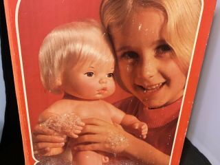 Baby Brother Tender Love Anatomically Correct Boy Doll Vntg Mattel Toy 1975 Box