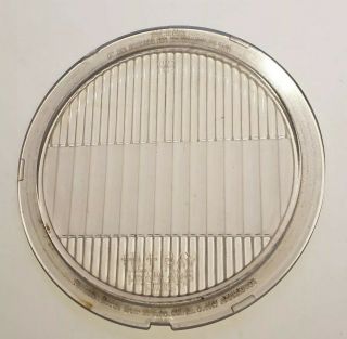 Vintage Guide Tilt Ray 9 " Inch Clear Glass Lens For Mazda Lamp 1110 Head Light