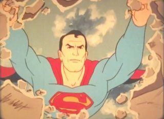 Vintage 1967 Superman “the Cage Of Glass” 16mm Film Cartoon