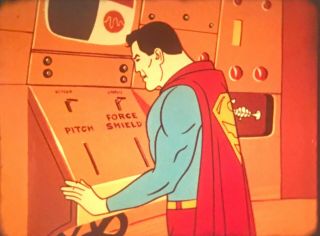 Vintage 1967 Superman “The Cage Of Glass” 16mm Film Cartoon 8