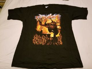 Vintage Ozzfest 2002 Tour Shirt Xxl Rob Zombie System Of A Down Ozzy Glassjaw